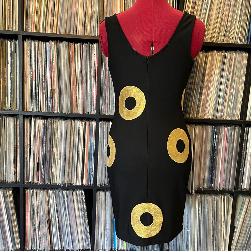 GOLDEN AGE donut dress PHISH festival sexy ♻️⭕️🖤⚡️ L - Picture 5 of 10